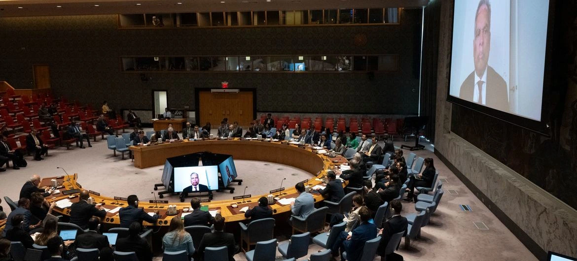 نشست شورای امنیت پس از تصمیم کابینه اسرائیل برای گسترش عملیات نظامی در شهر غزه برگزار شد