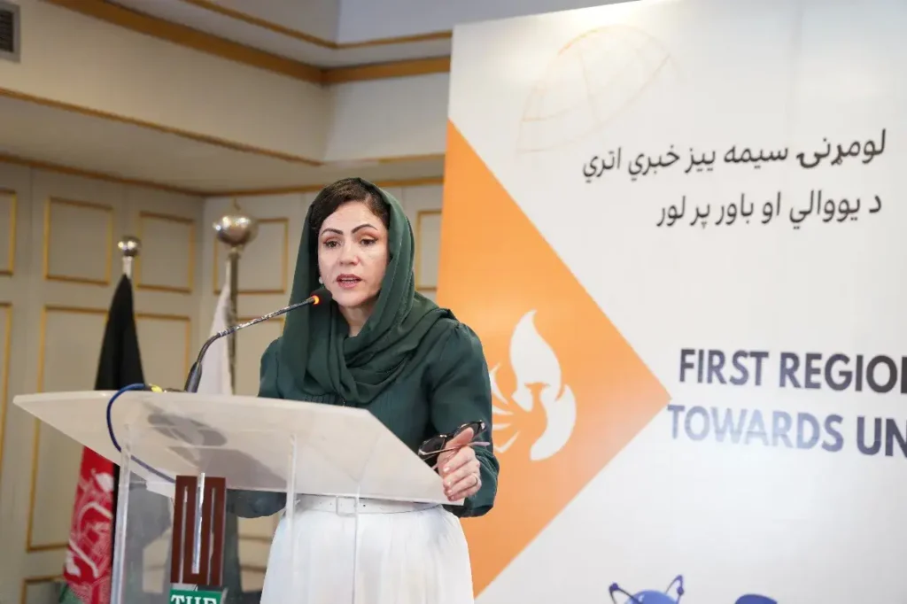 فوزیه کوفی در نشست اسلامآباد: تنها راه تأمین صلح، ایجاد حکومت فراگیر در افغانستان است