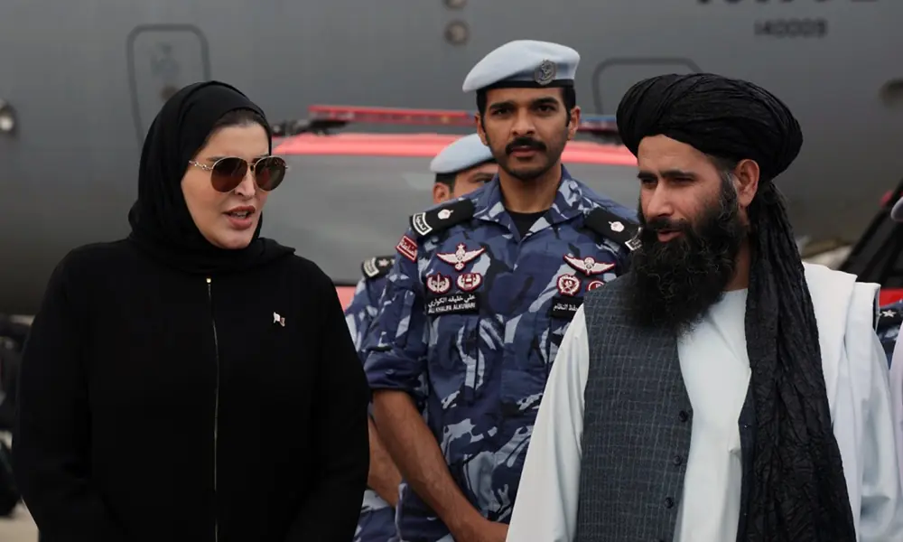 کمکهای بشردوستانه قطر به زلزلهزدگان افغانستان