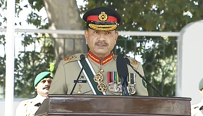 فیلد مارشال عاصم منیر بر مراسم فراغت اکادمی نظامی پاکستان در کاکول ریاست کرد