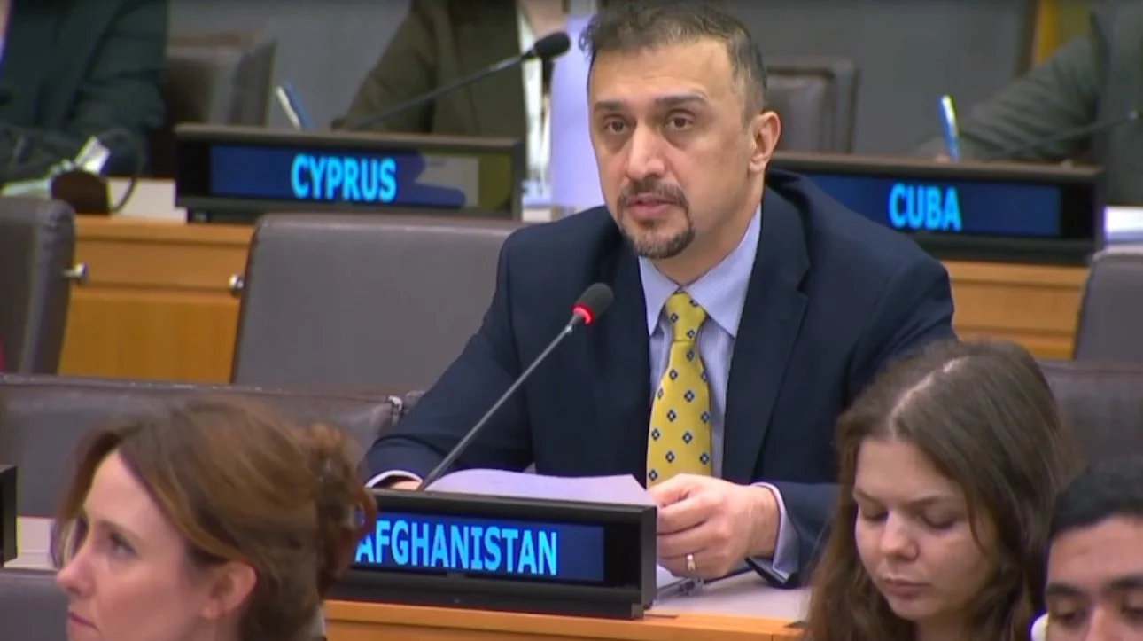 نصیراحمد فایق نماینده افغانستان در سازمان ملل: تصویب قطعنامه تازه درباره افغانستان، گامی تاریخی برای عدالت است