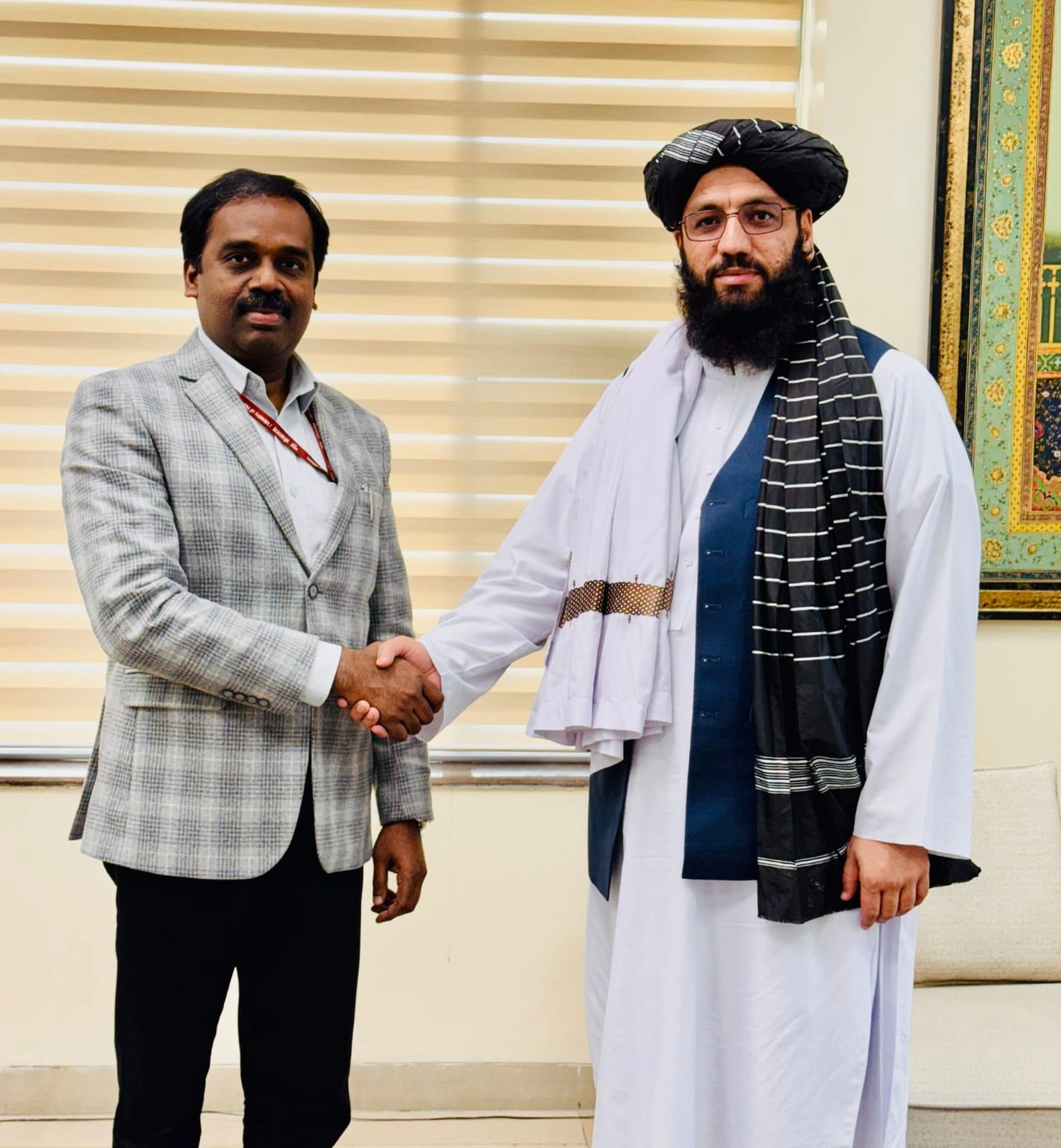 دیدار مقام‌های افغان و هندی در دهلی نو نشان‌دهندهٔ تلاش برای گسترش همکاری‌های سیاسی، اقتصادی و آموزشی است