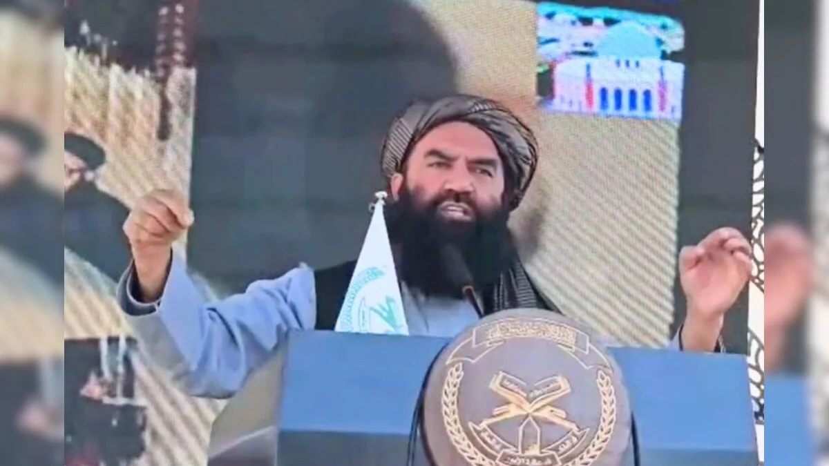 تصویر مفهومی از تنش سیاسی میان افغانستان و پاکستان پس از اظهارات وزیر طالبان