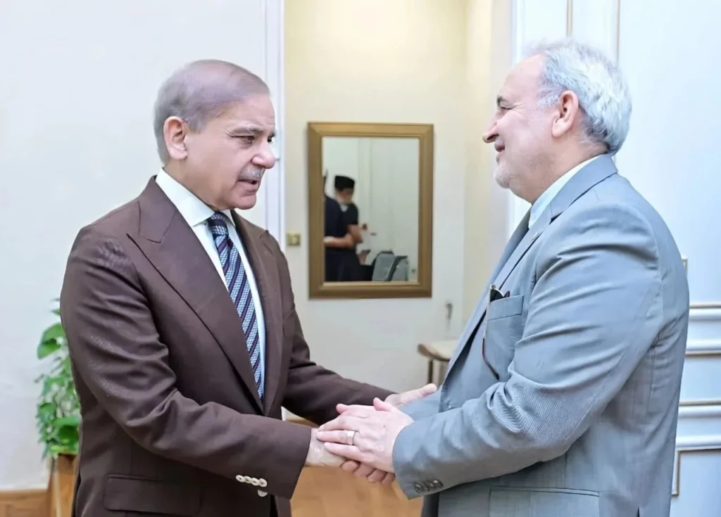 نخست‌وزیر شهباز شریف با سفیر ایران دیدار کرد و درباره وضعیت منطقه گفت‌وگو نمود