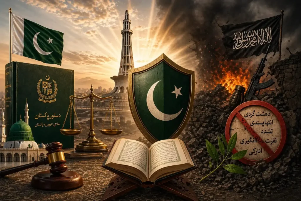 مبارزه مسلحانه علیه دولت پاکستان جهاد نیست، بلکه شورش است؛ این موضع مشترک پیغام پاکستان و علمای برجسته امت اعلام شده است