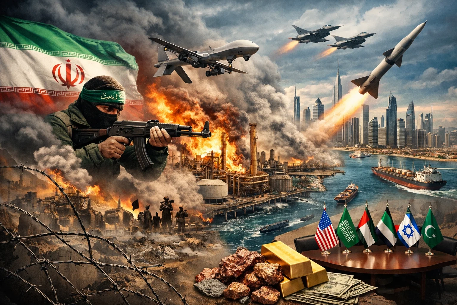 افزایش تنش‌ها میان ایران و مخالفان منطقه‌ای و جهانی