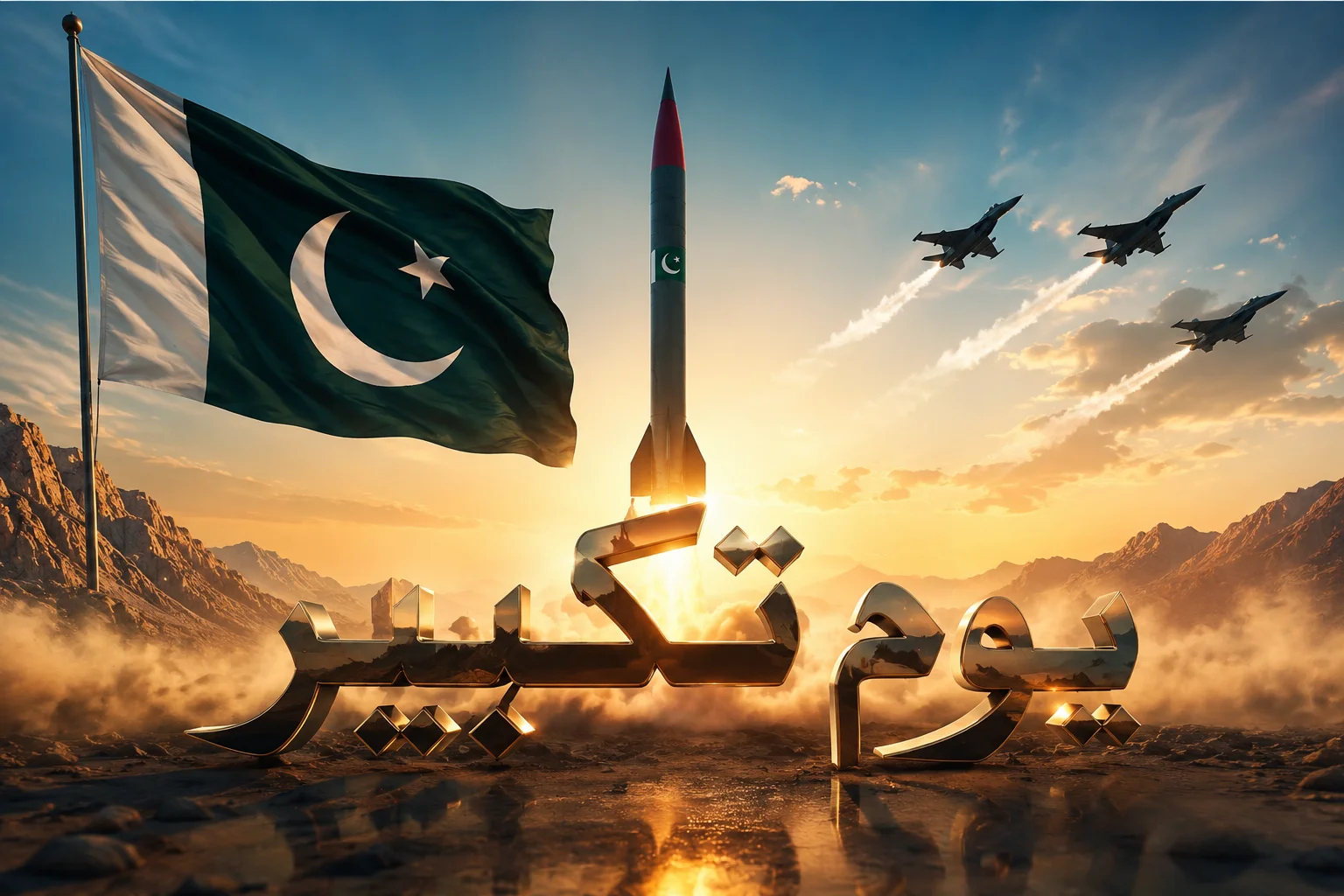 می ۱۹۹۸ «یومِ تکبیر» آغاز خودمختاری و دفاع شکست‌ناپذیر پاکستان بود، و «معرکهٔ حق» در می ۲۰۲۵ آن را به برتری نوین نظامی و دیپلماتیک تبدیل کرد و جایگاه و توازن منطقه‌ای کشور را تقویت نمود