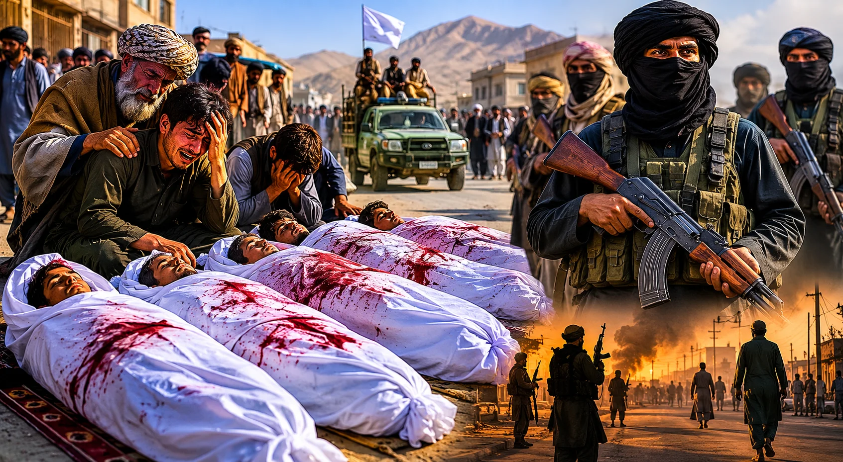 در سرپل افغانستان، قتل چهار جوان غیرمسلح و نبود اقدام قانونی، نگرانی‌ها درباره نظام عدل طالبان و مصونیت افراد بانفوذ را بار دیگر برجسته کرده است