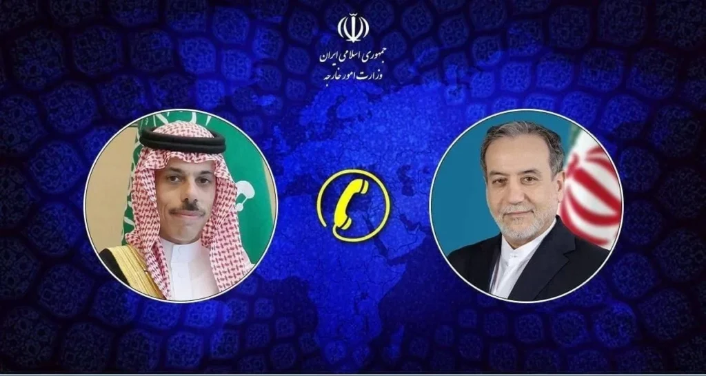 تماس وزیر خارجه ایران با همتای سعودی؛ رایزنی درباره وضعیت خاورمیانه