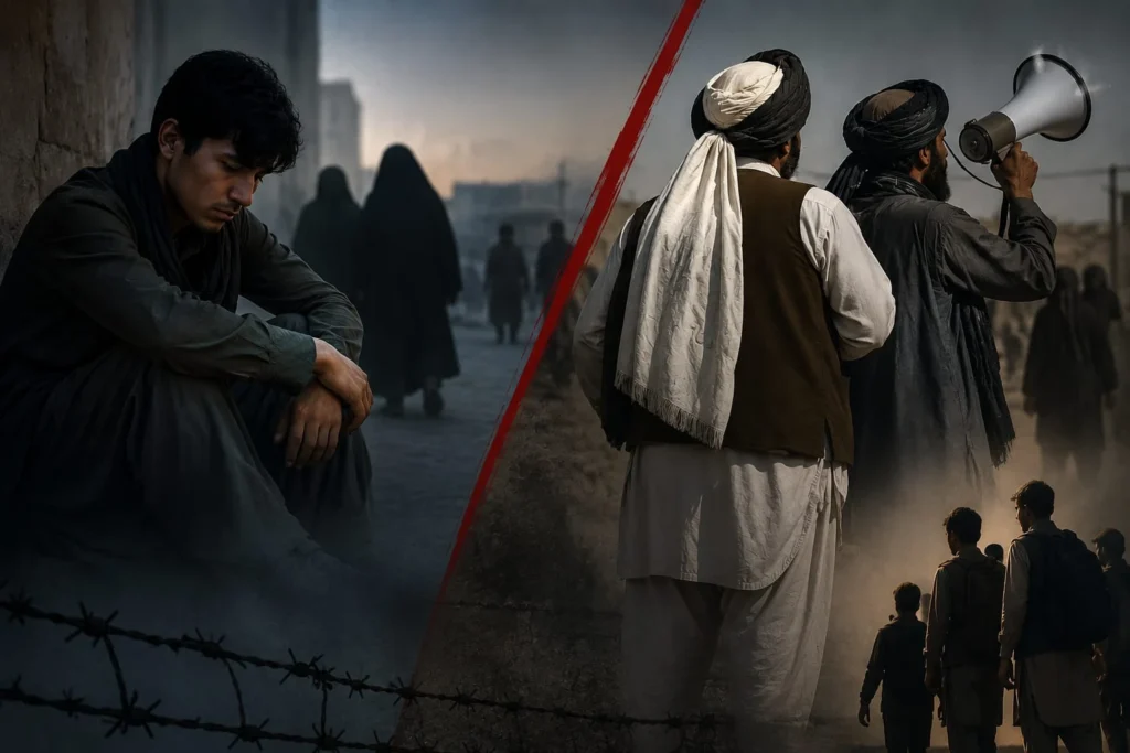 مر به معروف و نهی از منکر یا ابزار فشار بر مردم؟ ظلم طالبان بر جوانان افغانستان