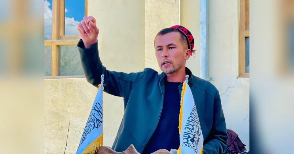 در شهر فیض‌آباد، مرکز ولایت بدخشان، اداره استخبارات طالبان مسعود تیمور، یک فعال فرهنگی ازبک‌تبار را بازداشت کرده است