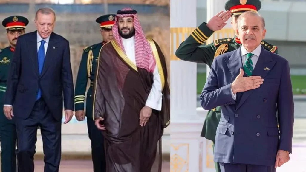 رئیس‌جمهور ترکیه، رجب طیب اردوغان، وارد عربستان سعودی شد. انتظار می‌رود پاکستان، عربستان سعودی و ترکیه درباره یک توافق مشترک دفاعی و تشکیل یک بلوک همکاری میان کشورهای اسلامی تصمیم‌های مهمی اتخاذ کنند