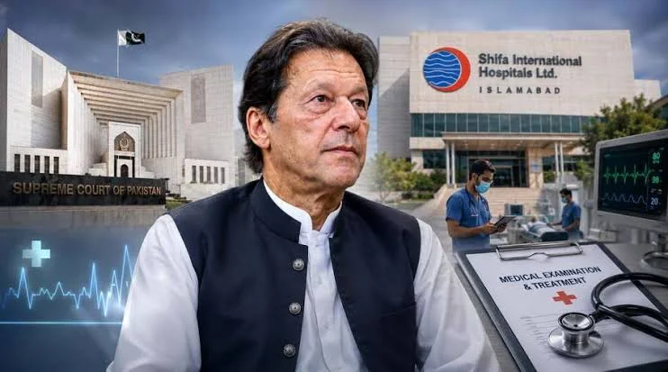 هیأت داکتران متخصص، معاینهٔ کامل و دقیق طبی عمران خان را به پایان رساند. پس از انجام تمامی معاینات و آزمایش‌ها، داکتران بنیان‌گذار تحریک انصاف را کاملاً سالم تشخیص داده و او دوباره به سلولش در زندان اڈیاله منتقل شده است